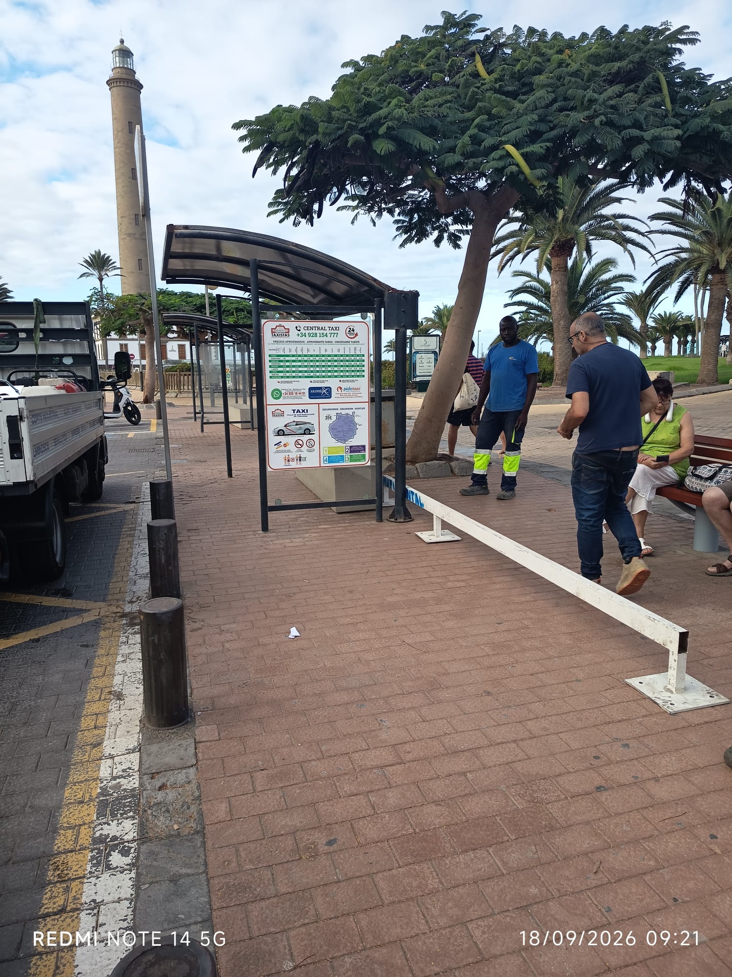 20260922_Delimitación inicial para los trabajos de implantación de la marquesina en el Faro de Maspalomas 2